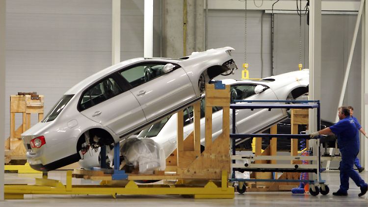 Produktion VW-Werk in Russland