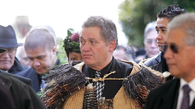 König Tuheitia (Archivbild von 2006) ist sauer.