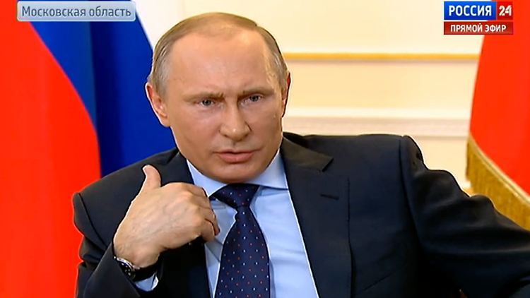 Ihm geopolitische Absichten zu unterstellen sei nicht redlich, so Putin. Schließlich sei Russland nicht die USA.