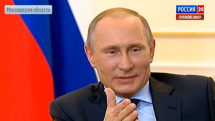 Auf kritische Fragen reagierte Putin leicht gereizt. Ansonsten gab sich der Präsident entspannt.