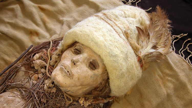 Der Käse wurde der Frau vermutlich als Grabbeigabe in die letzte Ruhestätte gelegt.