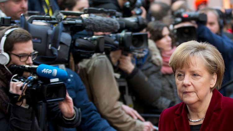 Die deutsche Regierung unter Kanzlerin Merkel hofft noch auf den Verhandlungsweg.
