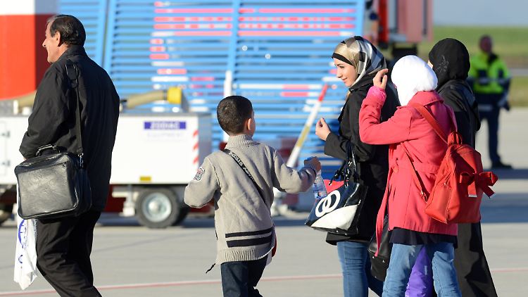 Von den Zuwanderern aus Nicht-EU-Staaten kamen viele aus Syrien nach Deutschland.