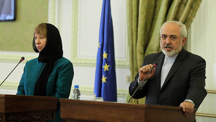 Ashton und Sarif nach ihrem Treffen.