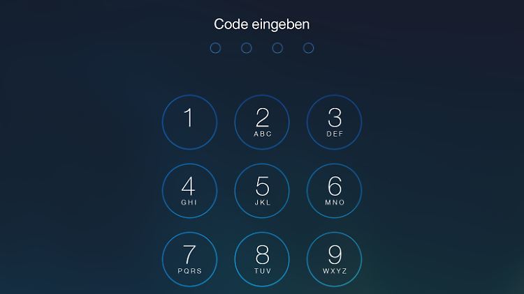 Smartphones und Tablets mit einem Code abzusichern, ist Pflicht.