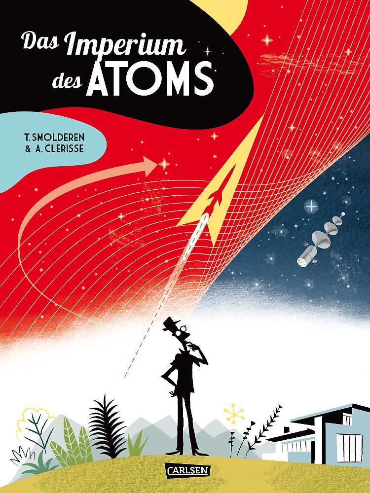 "Das Imperium des Atoms" ist bei Carlsen erschienen, 144 Seiten im Hardcover, 22,90 €.