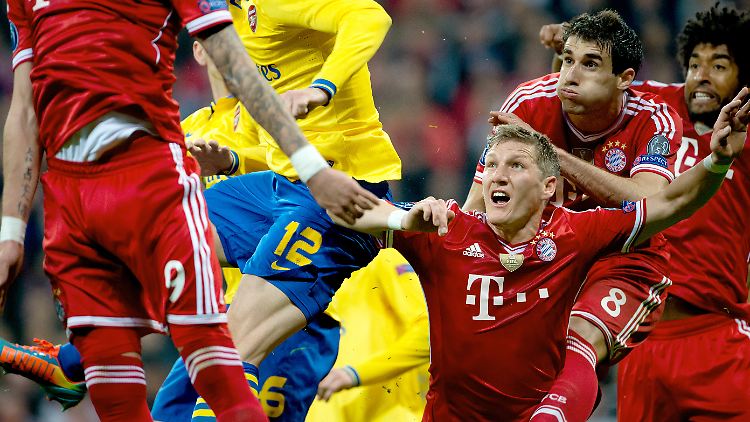 Bastian Schweinsteiger vollendete eine wunderbare Bayern-Kombination in der 54. Minute eiskalt zur Führung für die Münchner.