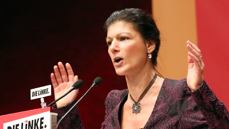 Sahra Wagenknecht ist die erste stellvertretende Fraktionsvorsitzende der Linken im Bundestag.