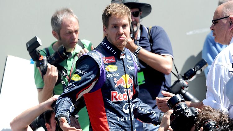 Noch kann Vettel gar nicht erwarten, dass es endlich losgeht. Wie lange der Spaß mit "Suzie" währt, ist ungewiss.