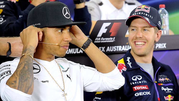 Beim letzten gemeinsamen Treffen zwischen Vettel und Hamilton war Konkurrenz kein Thema.