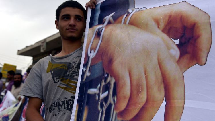 Auch im Jemen gibt es Proteste für die Freilassung eines in Guantánamo inhaftierten Jemeniten.