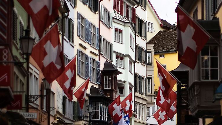 Zürich, internationaler Finanzplatz.