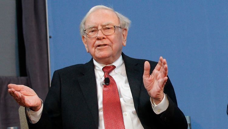 Gehört zu den reichsten Menschen der Welt: warren Buffett.