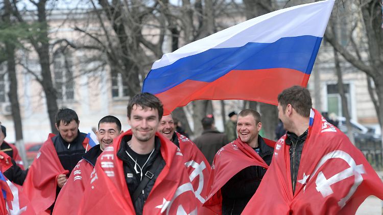 Die Krim-Regierung erwartet beim Referendum mehr als 80 Prozent Zustimmung für den Anschluss an Russland.