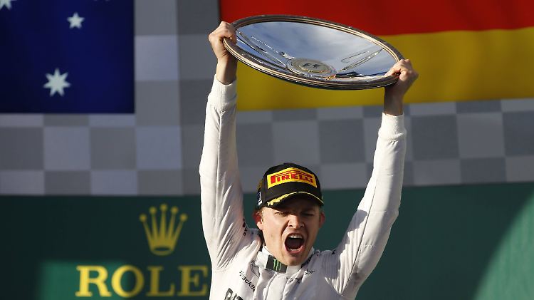 Rosberg hat allen Grund zur Freude.