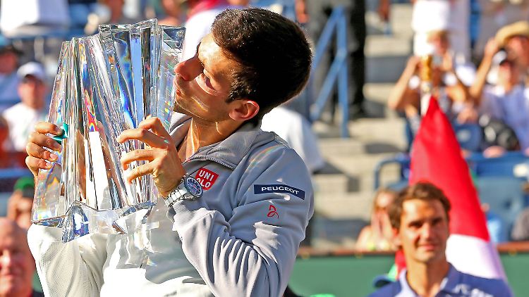"Ich bin sehr stolz auf meinen Erfolg hier": Novak Djokovic.