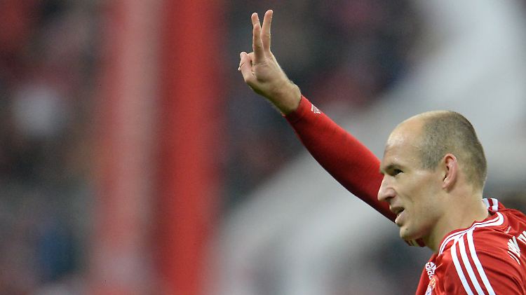 Münchner bis 2017: Mit dem FC Bayern peilt Arjen Robben nach dem Triple-Sieg noch viele weitere Titel an.