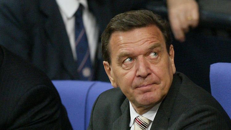 Er hat ausgeteilt, aber auch eingesteckt: Gerhard Schröder.