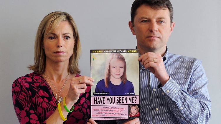 Die McCanns lassen nicht locker bei der Suche nach ihrer Tochter.