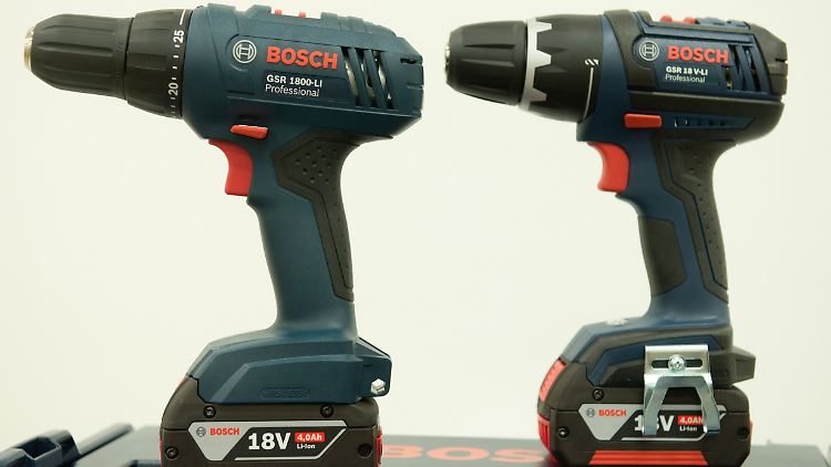 Rechts das "Original", links die abgespeckte Version des Bosch-Modells für den russischen Markt.