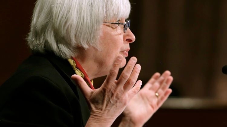 "Für den Fall einer Eskalation haben wir das auf dem Radarschirm", sagt Fed-Chefin Yellen zum Krim-Konflikt.
