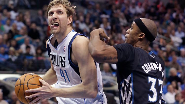 Dirk Nowitzki bekamen die Minnesota Timberwolves nicht in den Griff.