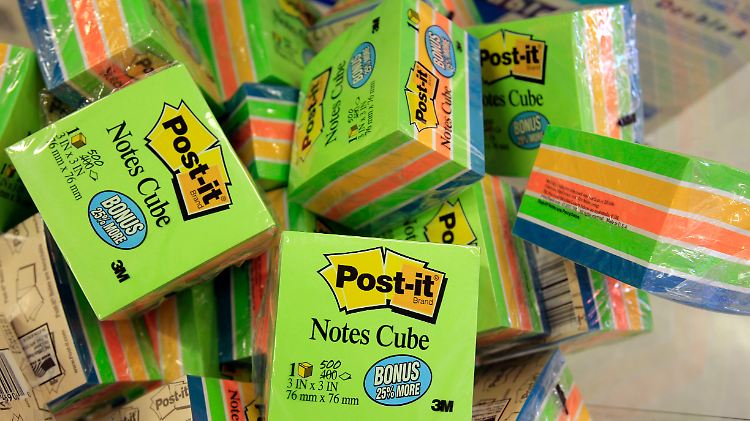 Vieles lässt sich auf Post-its notieren.