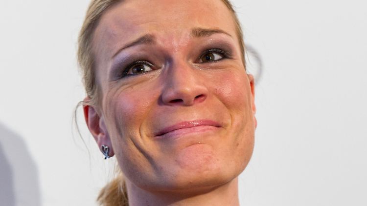 Es ist vorbei: Maria Höfl-Riesch.
