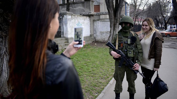 Am Mittwoch in Simferopol.