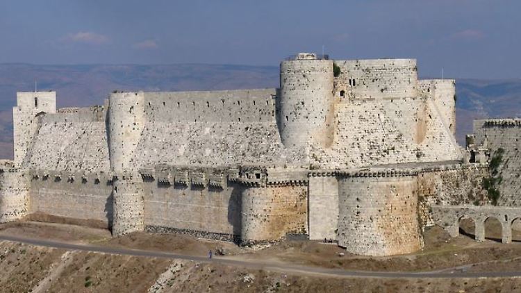 Die Kreuzritterburg wurde im 12. und 13. Jahrhundert erbaut.