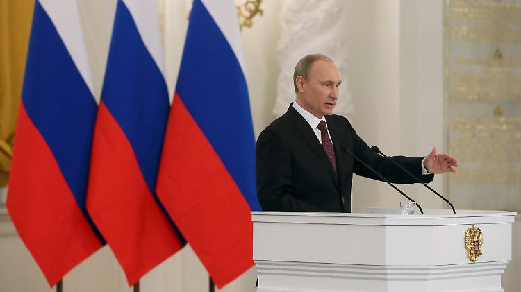 Präsident Putin muss sich Warnungen nun auch von einer Ratingagentur anhören.