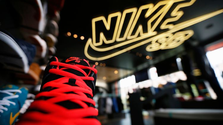 Vor allem in Nordamerika und Westeuropa ist Nike im Aufwind.