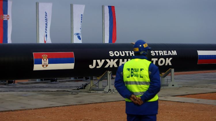Die South-Stream-Pipeline soll über den Grund des Schwarzen Meeres russisches Gas nach Europa bringen.