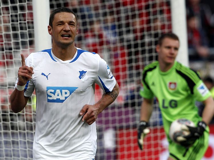 Sead Salihovic verwandelte einen denkwürdigen Strafstoß gegen Leverkusens Elfmetertöter Bernd Leno.