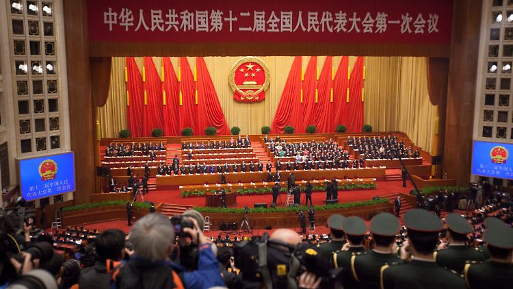 Der Volkskongress beschäftigte sich jüngst mit dem Umbau der chinesischen Wirtschaft. 