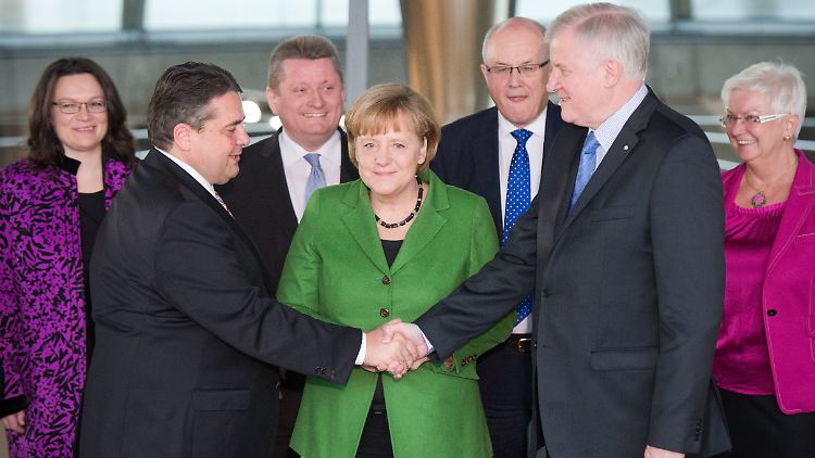 Gute Miene zum bösen Spiel? Mit dem Vertrauen in der Großen Koalition ist es zumindest so eine Sache.