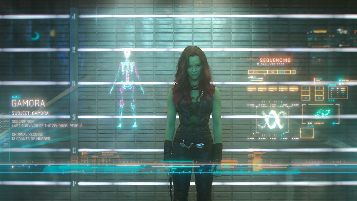 Aber die Besetzung lässt wieder einmal keine Wünsche offen: Zoe Saldana (Bild) ist ebenso dabei wie Vin Diesel, Bradley Cooper, John C. Reilly, Glenn Close und …