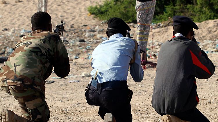 Erschießungskommando in Somalia. Das Land in Ostafrika steht mit mindestens 34 Hinrichtungen an sechster Stelle weltweit.