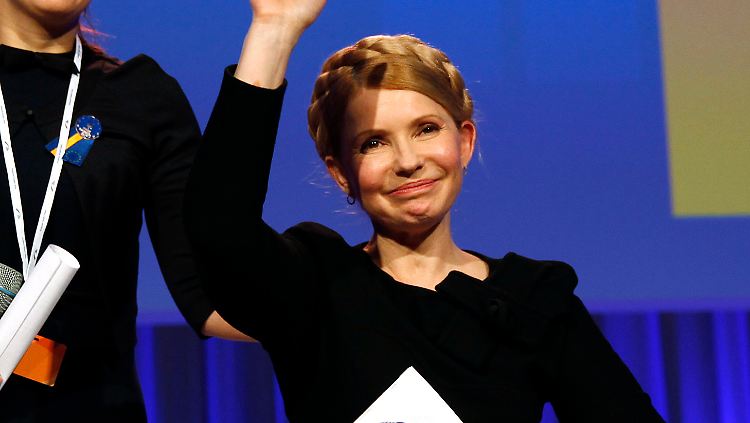Auf dem EVP-Kongress in Dublin bedankte sich Julia Timoschenko explizit bei Angela Merkel und der Konrad-Adenauer-Stiftung.
