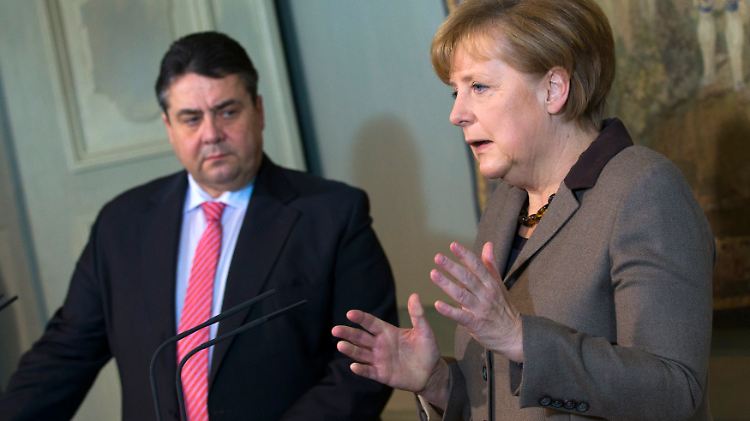 Sigmar Gabriel und Angela Merkel suchen nach einem Weg aus der Krim-Krise. Ein möglicher Streitpunkt: die Energieversorgung der EU.