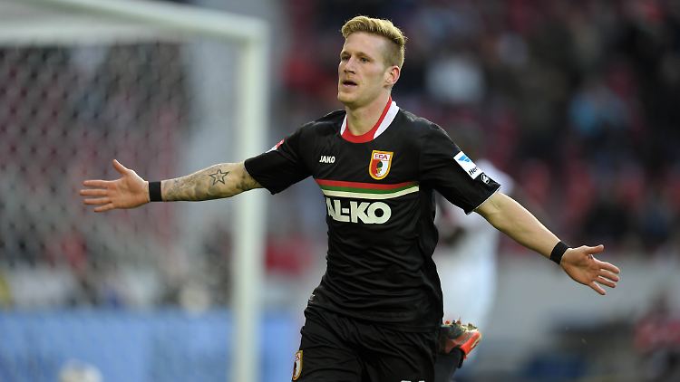 In der nächsten Saison mit Gladbach im Europapokal? Andre Hahn.