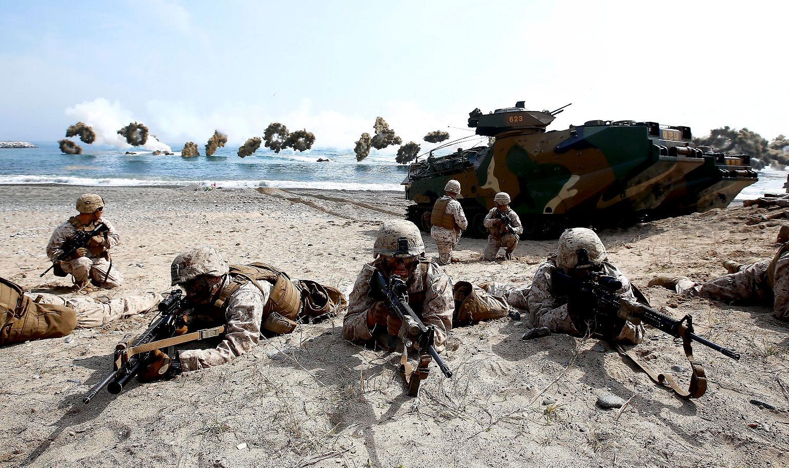 Für Europäer ist es nur ein weiteres Manöver in Korea, jener geteilten Halbinsel im fernen Osten, wo sich zwei Staaten auch mehr als 60 Jahre nach dem Korea-Konflikt noch immer formell im Kriegszustand gegenüberstehen.