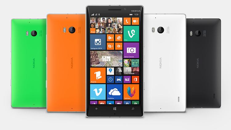 Das Nokia Lumia 930 hat ein Polycarbonat-Gehäuse mit Metallrahmen.
