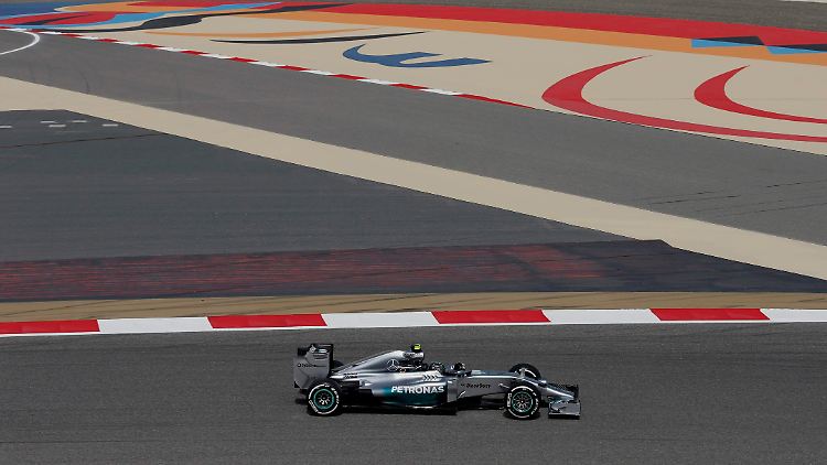 Lewis Hamilton fuhr die beste Zeit der ersten Session.