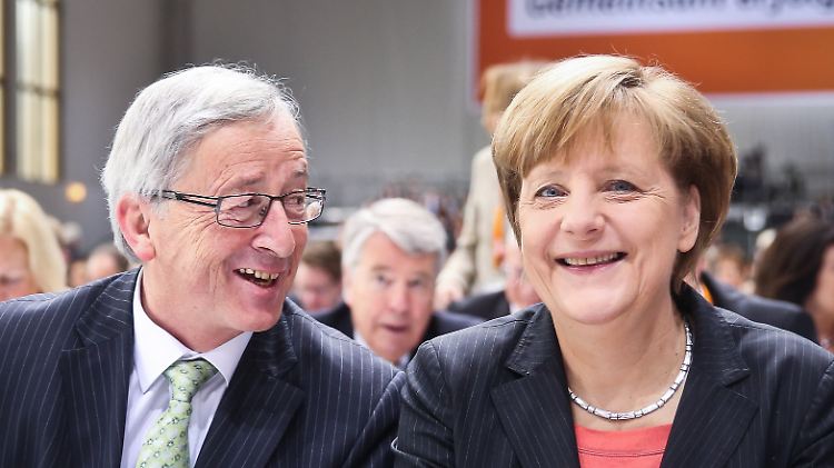 Juncker und Merkel verbindet eine innige Ambivalenz.