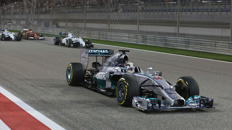 Lewis Hamilton kam in dieser Saison nur in zwei von drei Rennen ins Ziel, das aber jeweils als Erster.