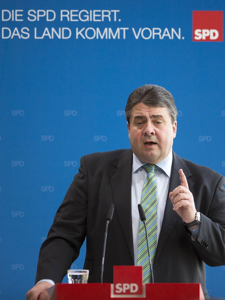 "Die SPD muss zeigen, dass wir in der Lage sind, das Land zu modernisieren", sagt Sigmar Gabriel.