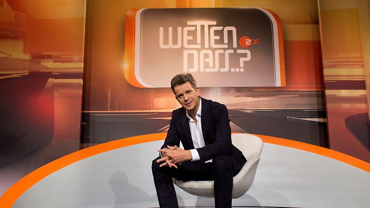So nur noch höchstens drei Mal zu sehen: Markus Lanz als Moderator von "Wetten, dass..?"