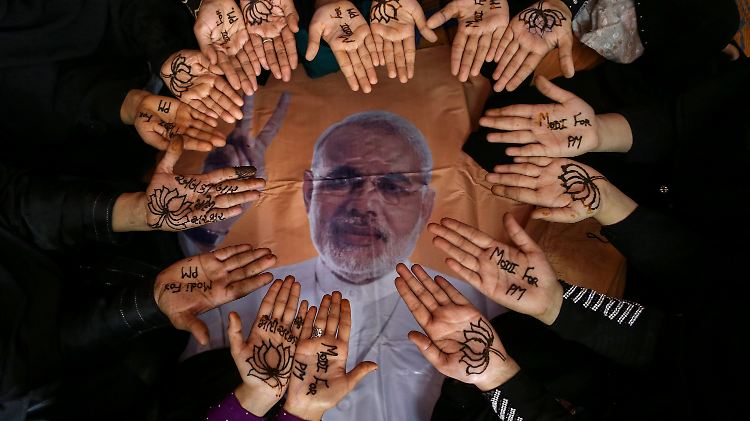 Gewinnt die hindu-nationalistische BJP von Narendra Modi? 