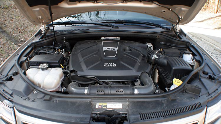 Der Dreiliter-Diesel von VM-Motori ist drehmomentstark, aber ein bisschen ruppig.